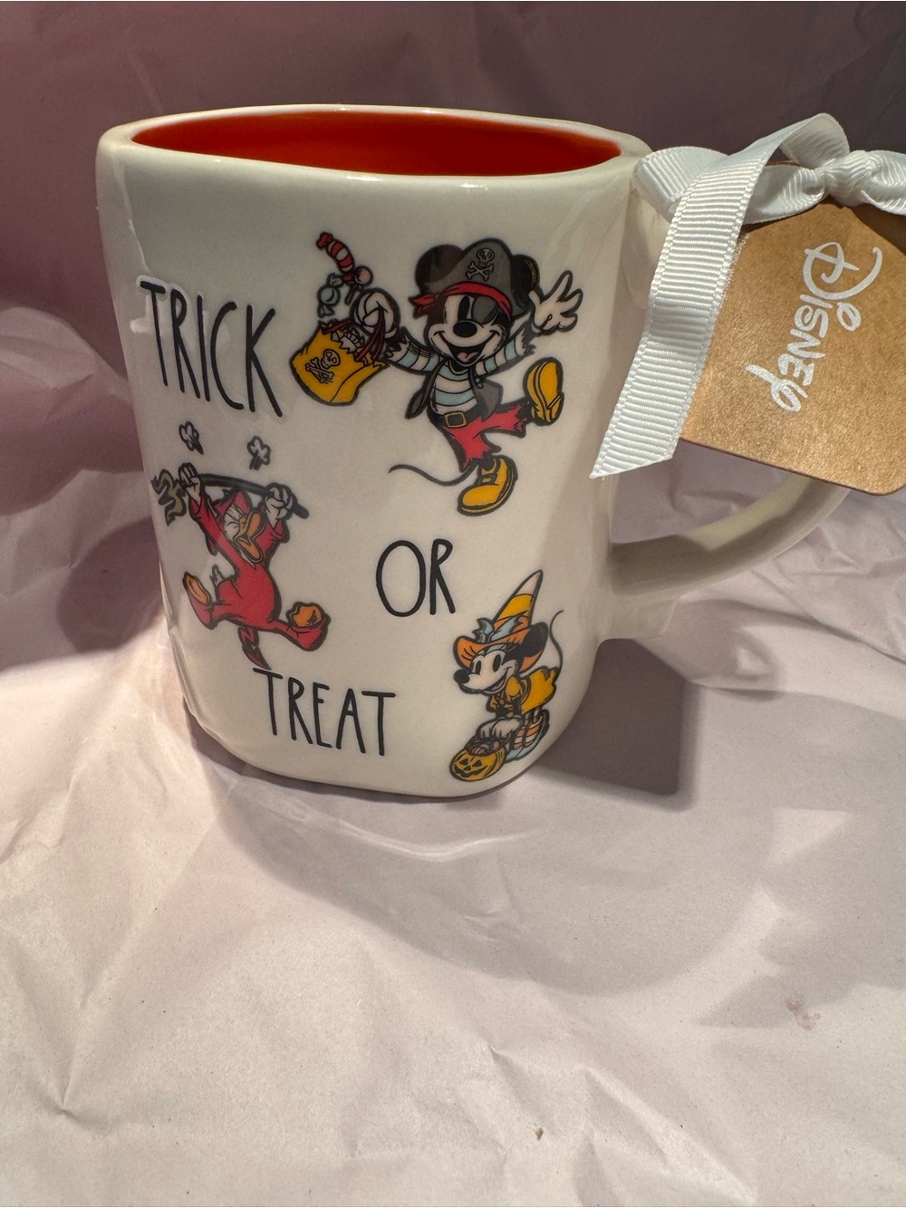 Rae Dunn Disney Halloween Mug - Mickey, Minnie and Donald